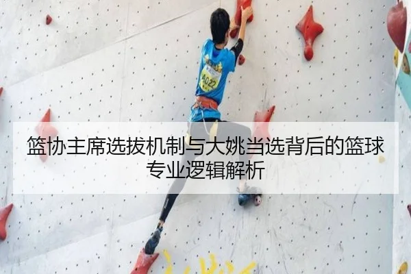 篮协主席选拔机制与大姚当选背后的篮球专业逻辑解析